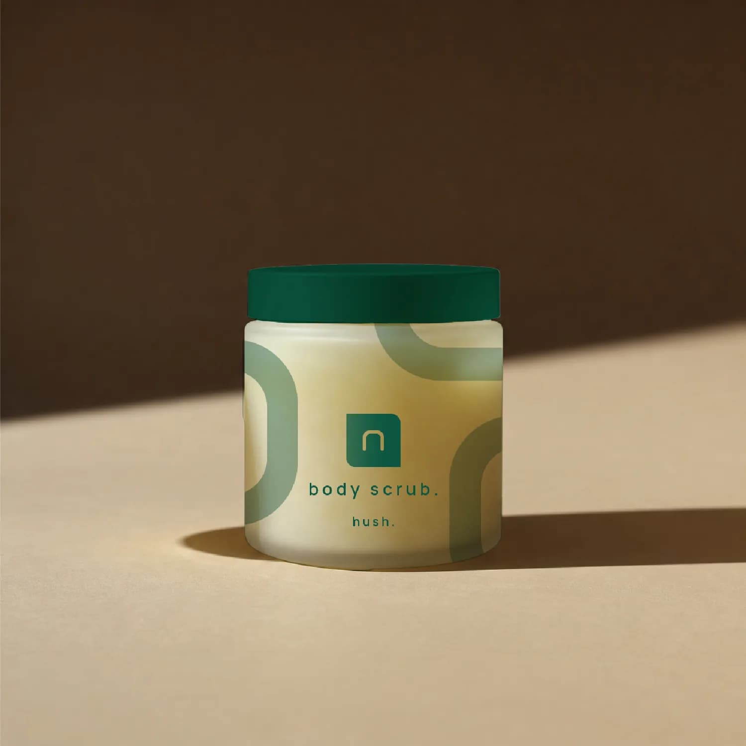body scrub — hush.
